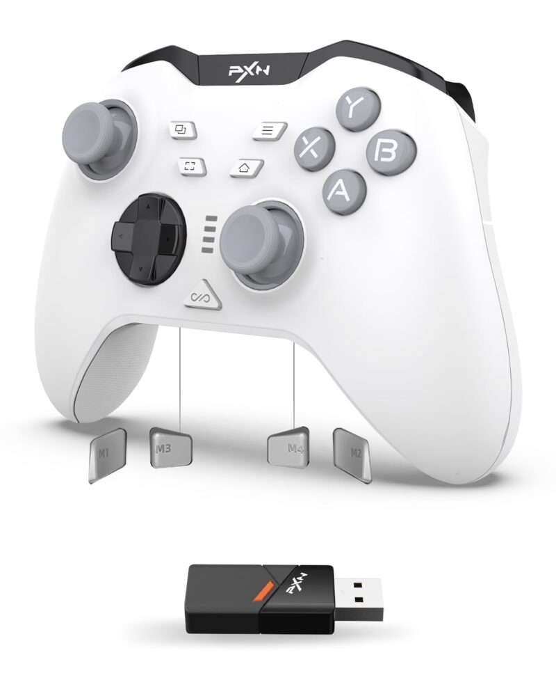 PXN P5 Безжичен контролер за PC – Android - IOS & Switch White