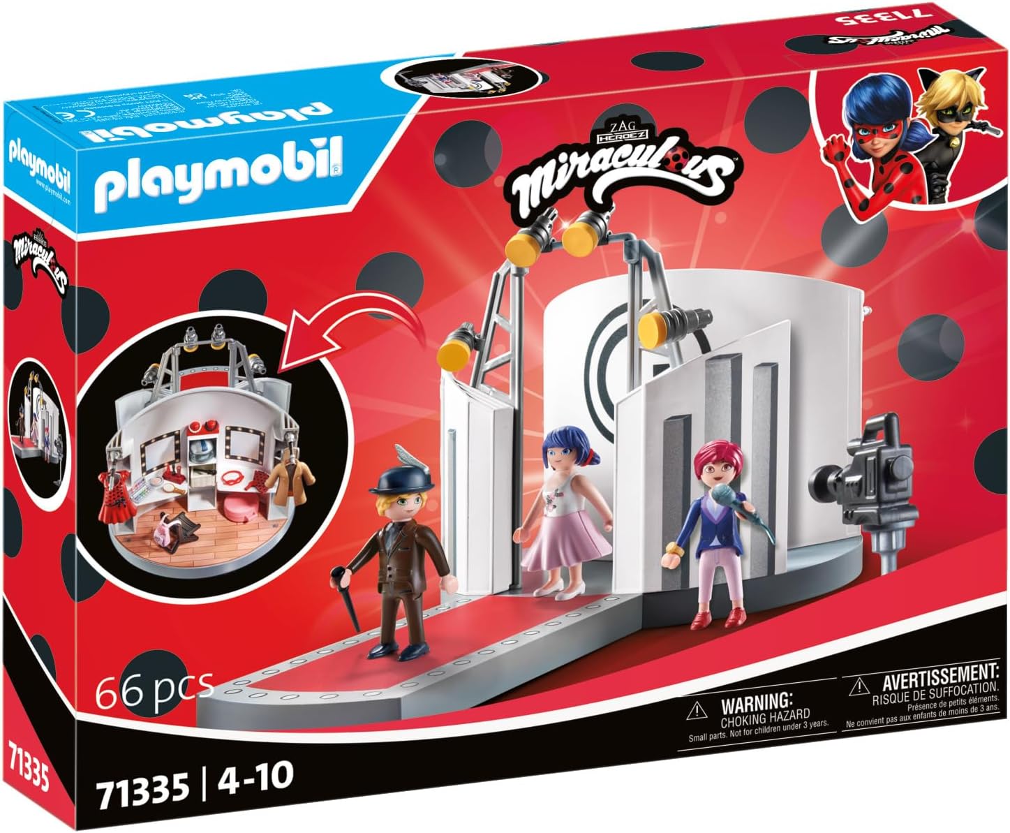 Playmobil Miraculous Модното шоу на Габриел (71335)