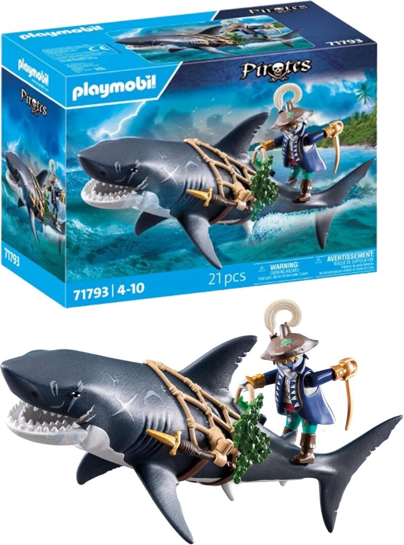 Playmobil Pirates Пират на гигантска акула (71793)