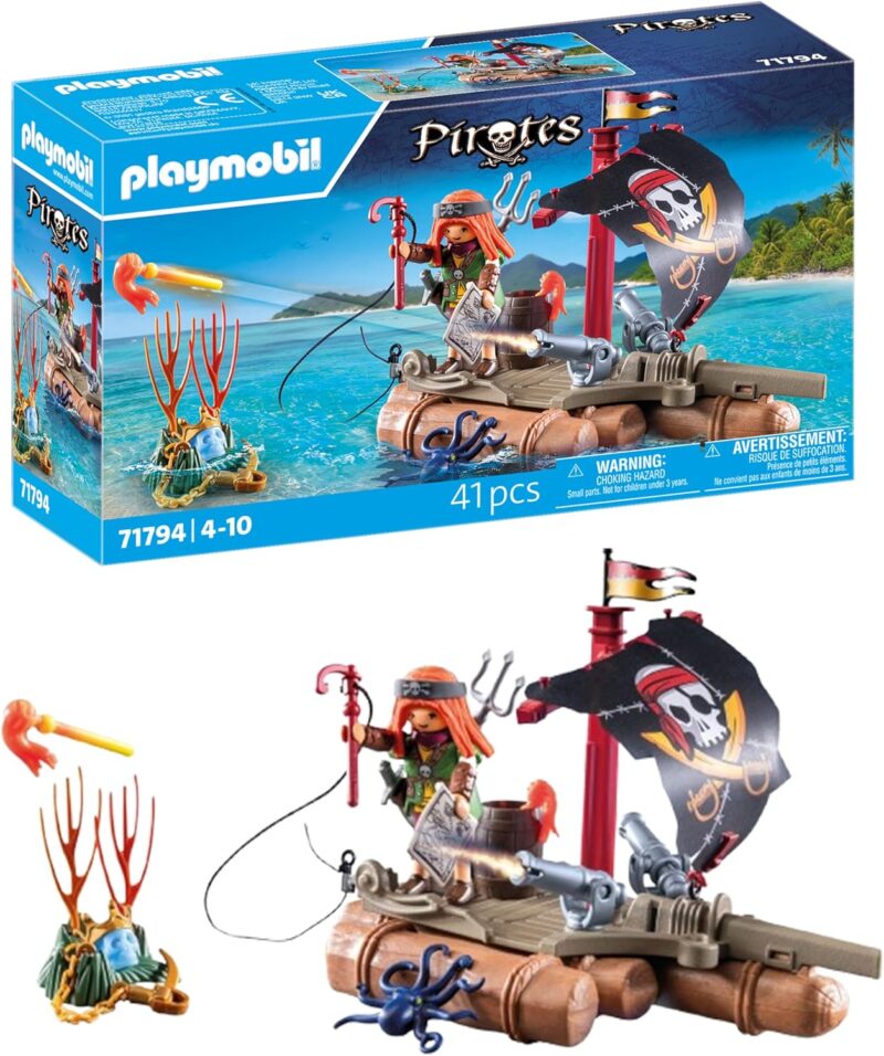 Playmobil Pirates Пиратски сал и Пират (71794)