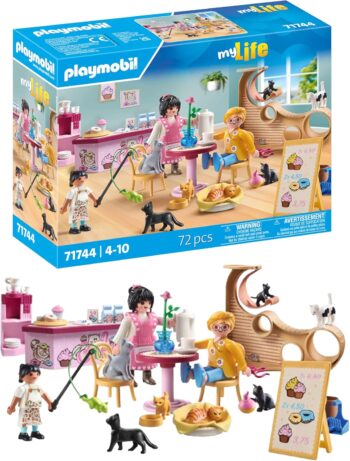 Playmobil myLife Котешко кафене (71744)