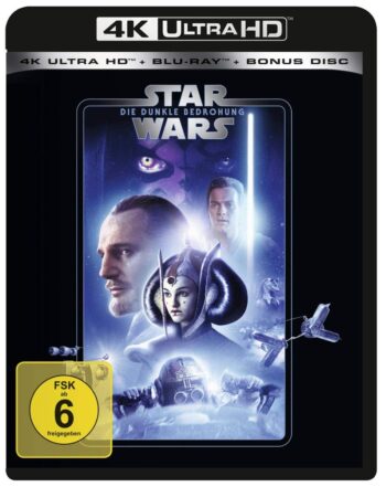 Star Wars: Episode I - The Phantom Menace (Невидима заплаха) 4K ULTRA HD + Blu-Ray