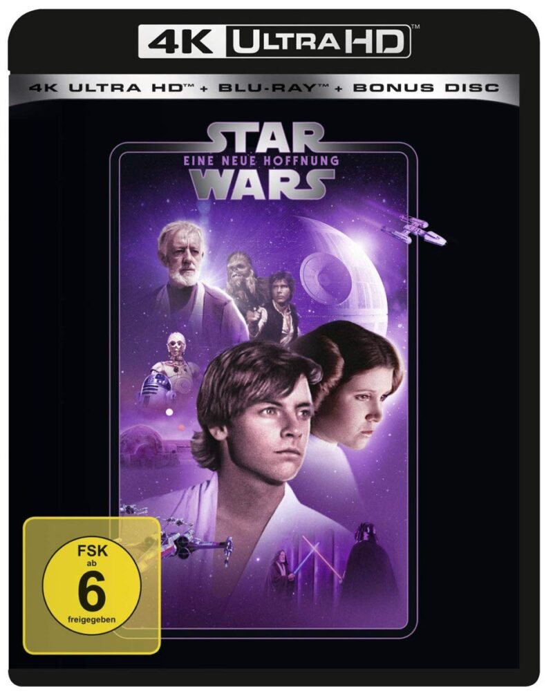 Star Wars: Episode IV - A New Hope (Нова надежда) 4K ULTRA HD + Blu-Ray
