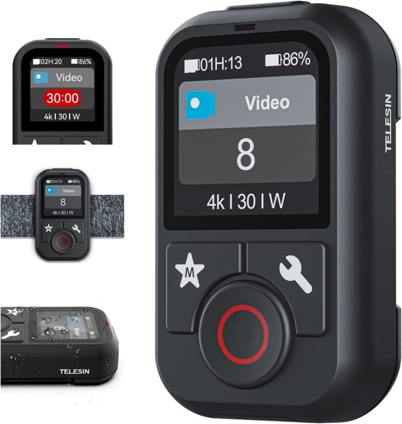 TELESIN Водоустойчиво дистанционно за GoPro HERO