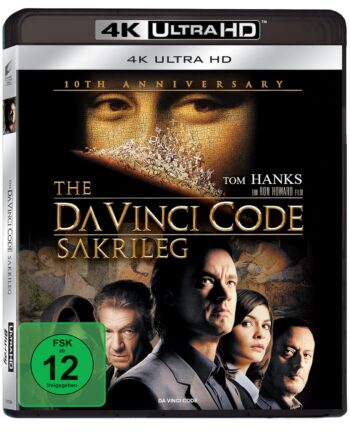 The Da Vinci Code (Шифърът на Леонардо) 4K ULTRA HD + Blu-Ray