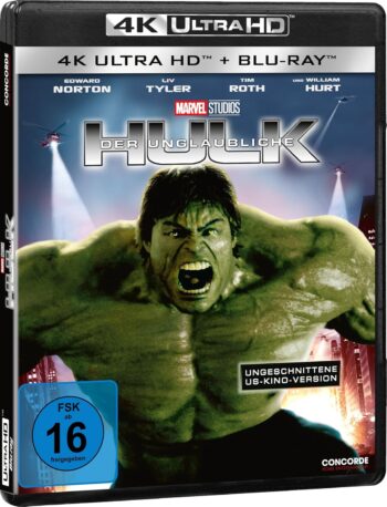 The Incredible Hulk (Невероятният Хълк) 4K ULTRA HD + Blu-Ray