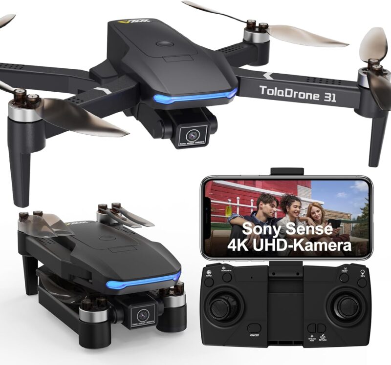 Toladrone Drone TD31GPS Дрон с камера 4K 5G WiFi