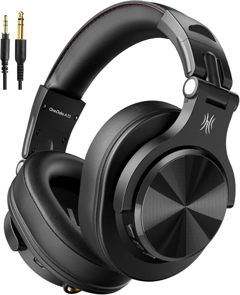 Безжични слушалки OneOdio A70 On-Ear Wireless Headphones Black
