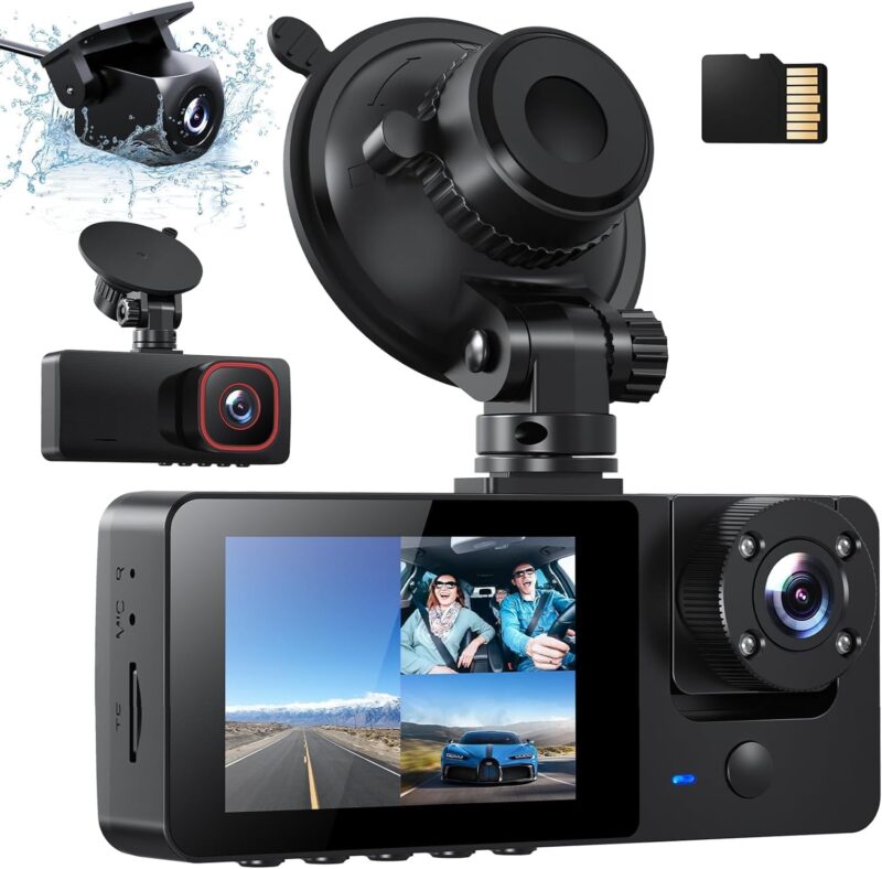 Видеорегистратор Bestsee M22PRO 1080P WiFi Dash Cam 64GB SD