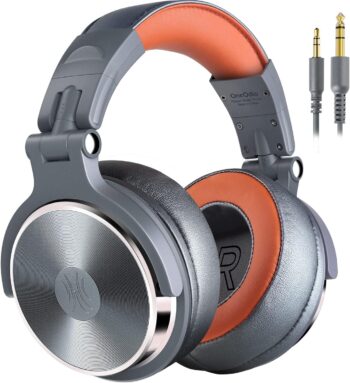 Жични слушалки OneOdio Pro-50 Studio On-Ear Headphones Silver