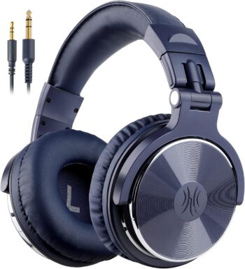 Жични слушалки с микрофон OneOdio PRO-10 On-Ear Headphones Dark-Blue