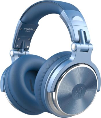 Жични слушалки с микрофон OneOdio PRO-10 On-Ear Headphones Sky-Blue