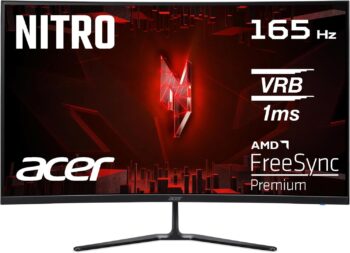 Извит монитор Acer Nitro ED320QRS3 Gaming Monitor 31.5 Inch 165Hz FHD