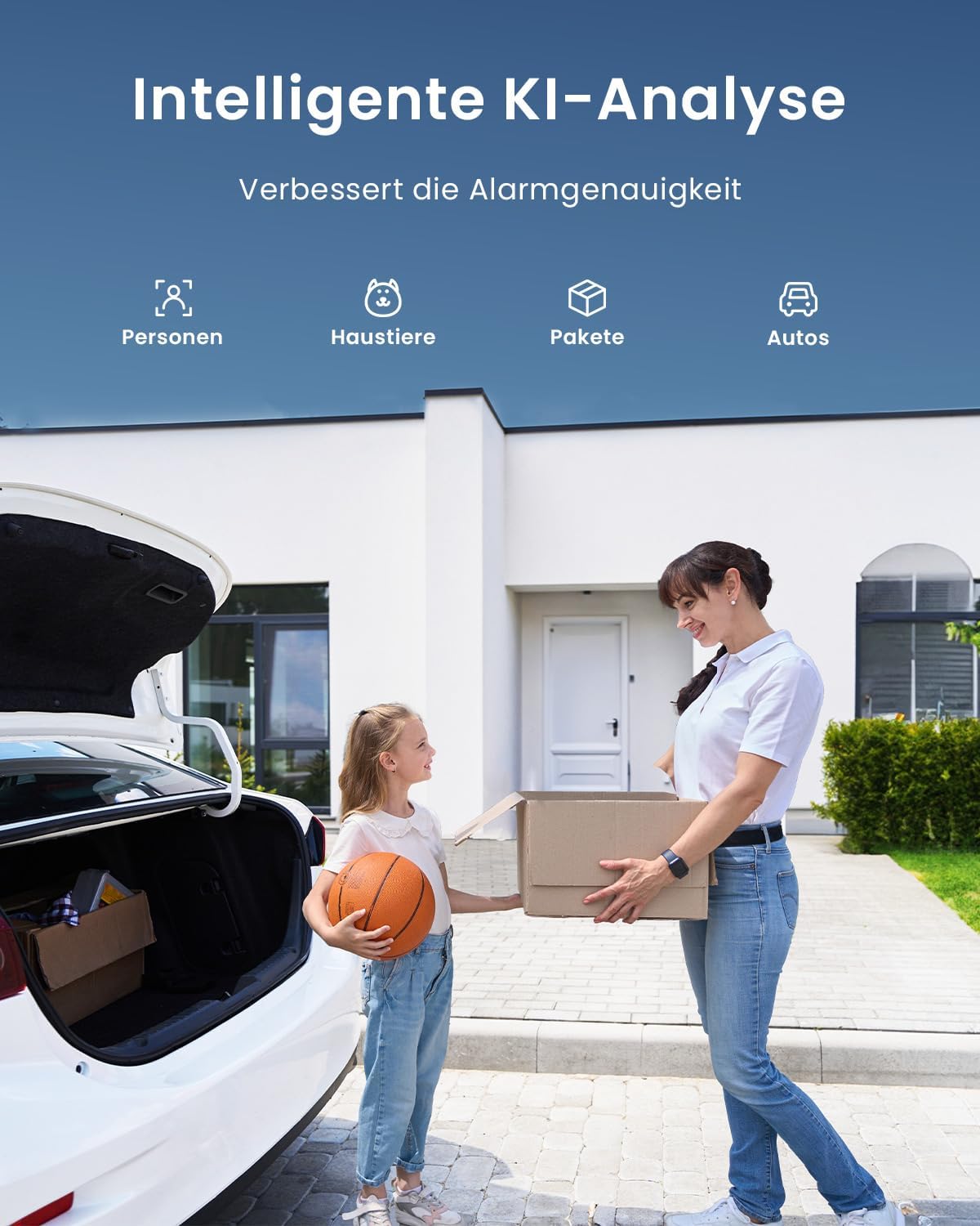 Камера за наблюдение ieGeek S3 Outdoor Surveillance Camera 2K Wi-Fi - Image 5