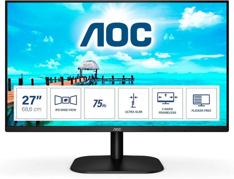 Монитор AOC 27B2H 27 Inch 75Hz FHD