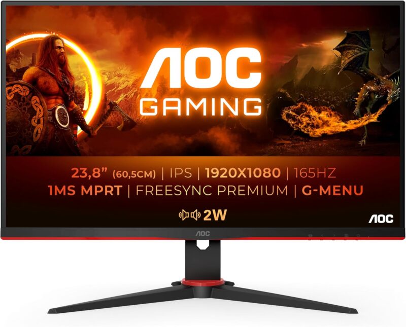 Монитор AOC Gaming 24G2SPAE 24 Inch 165Hz FHD