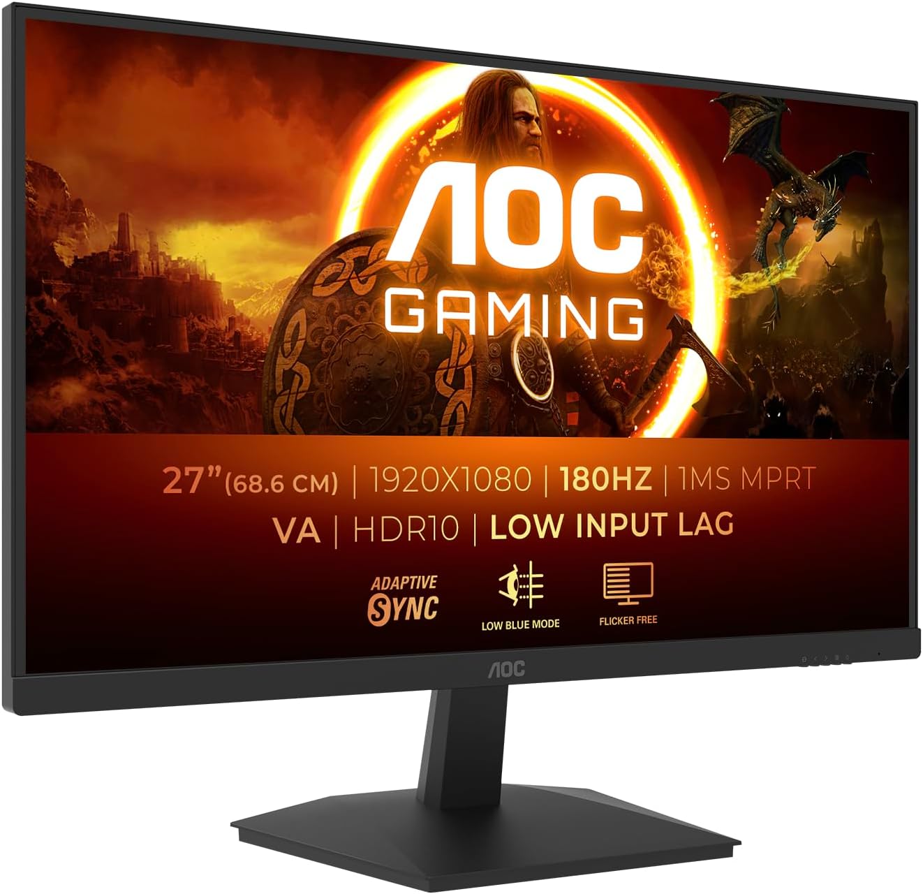 Монитор AOC Gaming 27G15N2 27 Inch 180Hz FHD