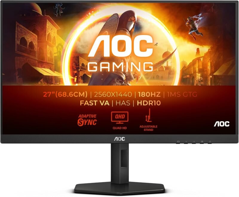 Монитор AOC Gaming Q27G4XN 27 Inch 180Hz QHD
