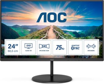 Монитор AOC Q24V4EA 24 Inch 75Hz QHD
