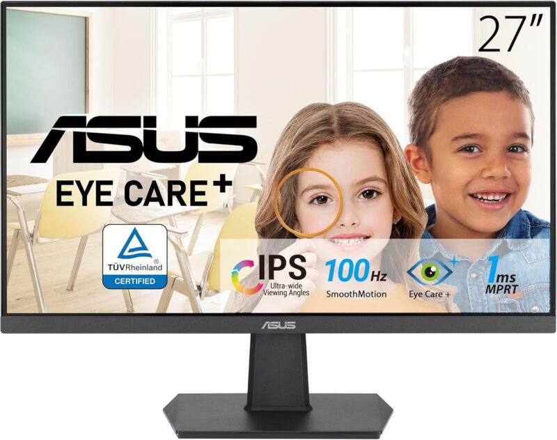 Монитор ASUS Eye Care VA27EHF 27 Inch 100Hz FHD