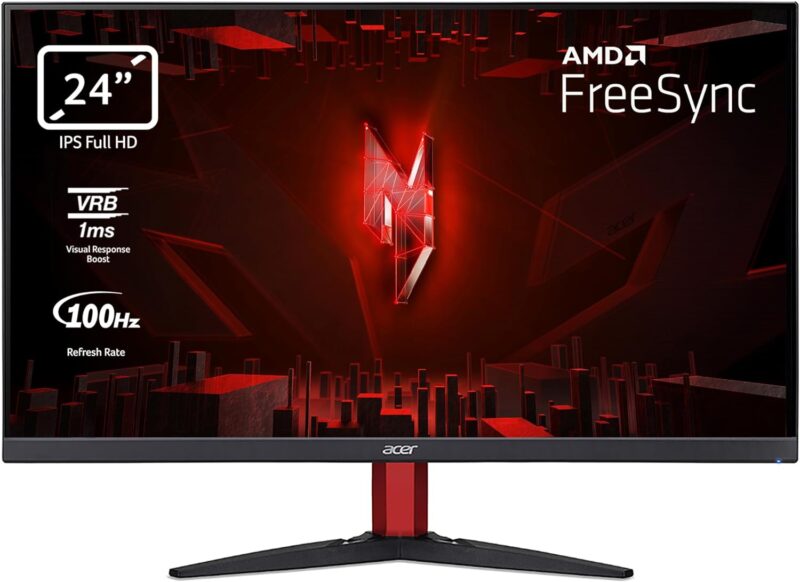 Монитор Acer Nitro KG242YE Gaming Monitor 24 Inch 100Hz FHD