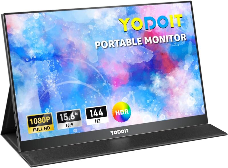 Преносим монитор Yodoit 15.6 Inch 144Hz 16:9 1080p FHD