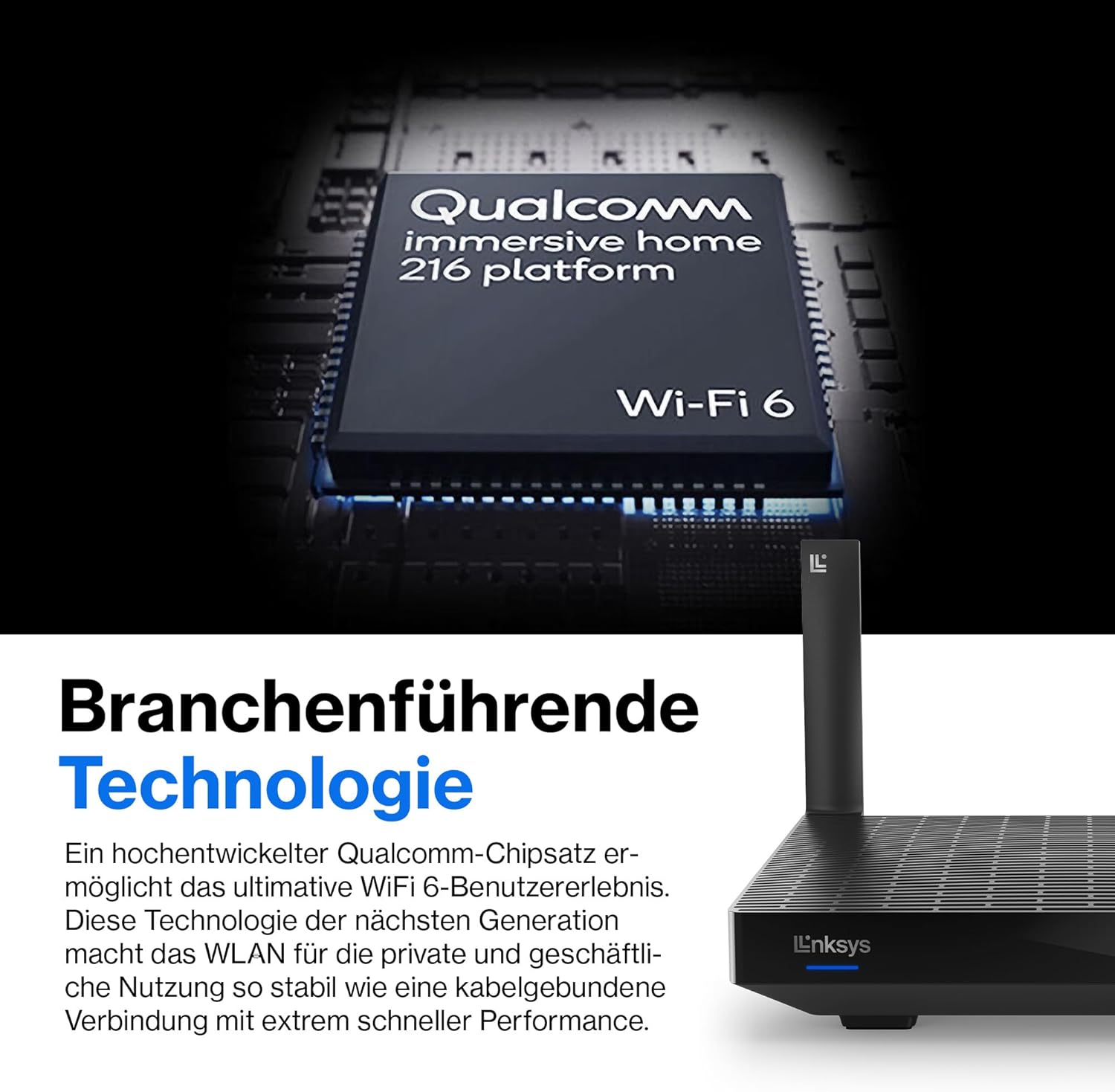 Mr2000 Безжичен рутер Linksys MR2000 Hydra 6 Dual-Band AX3000 WiFi 6 Mesh Router