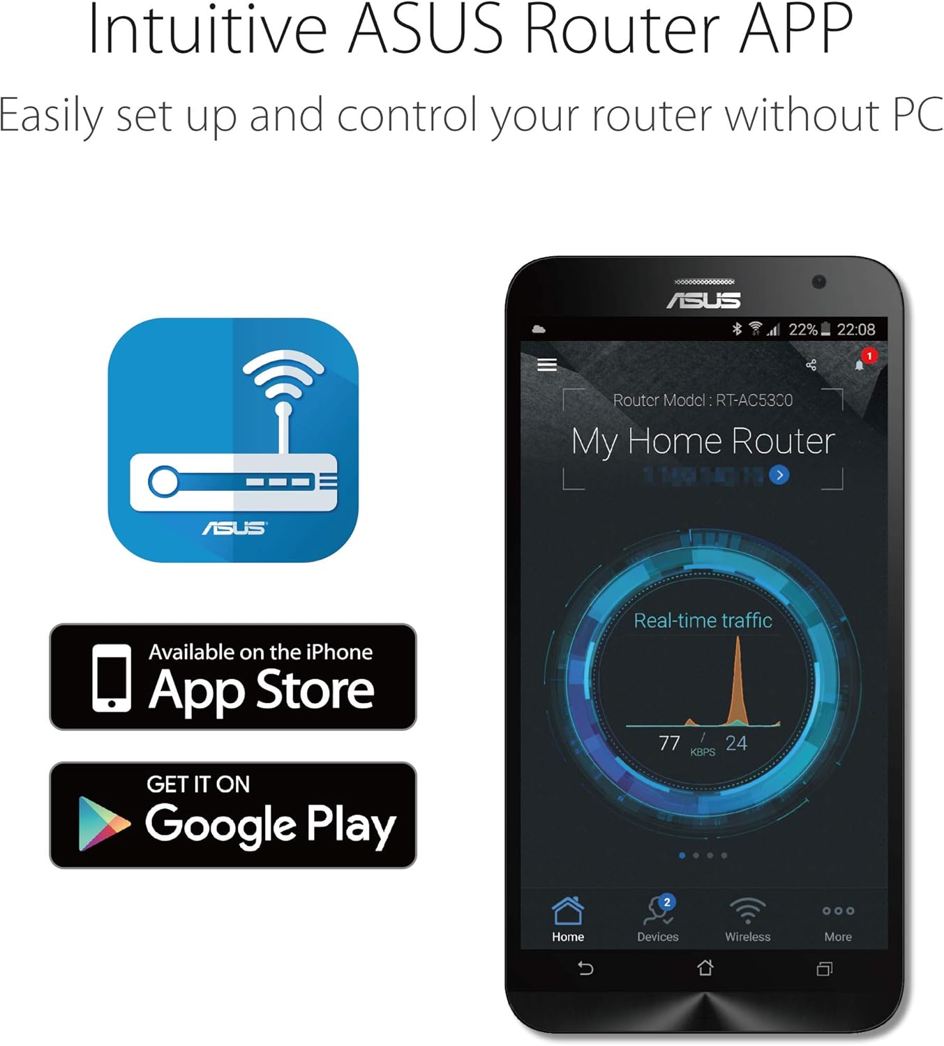 4G LTE Рутер ASUS 4G-AC86U WiFi-5 AC2600 Mobile Wireless 600Mbit Router - Image 4