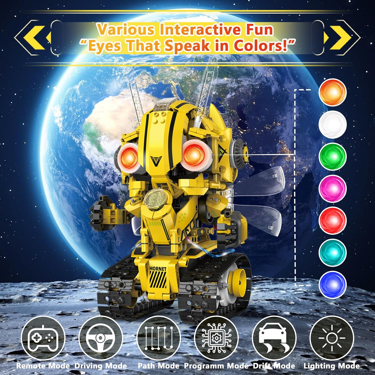 AKWME Играчка Robots PRO с дистанционно управление - 5 в 1 - Image 4