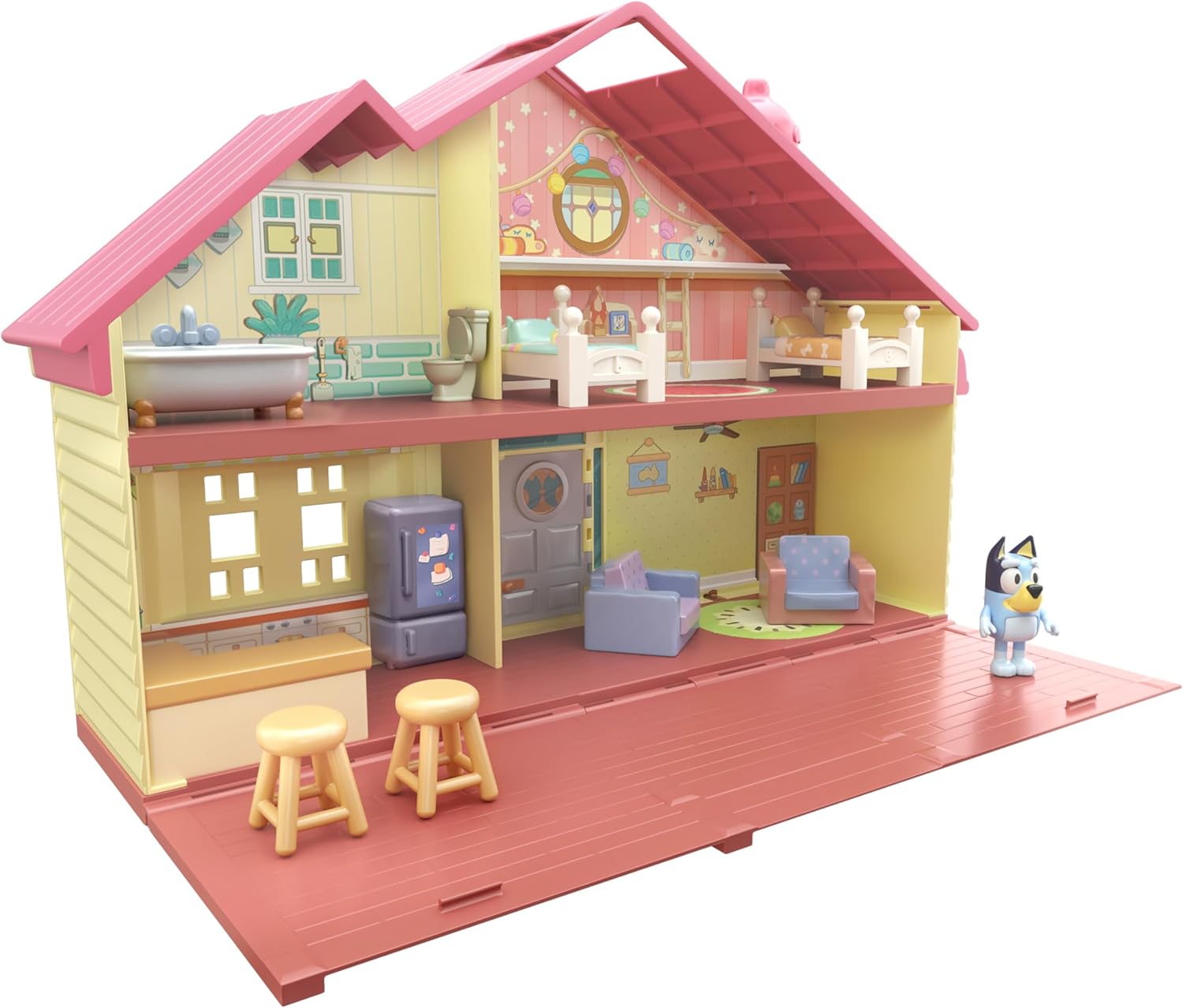 Bluey - Комплект за игра Blueys Family Home (13024) - Image 3