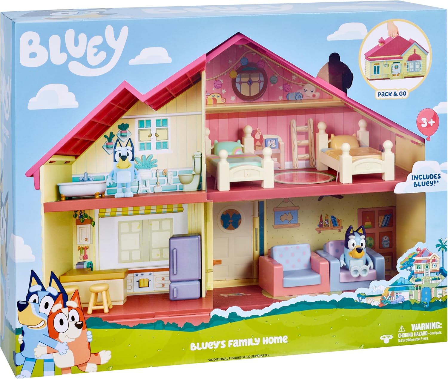 Bluey - Комплект за игра Blueys Family Home (13024)
