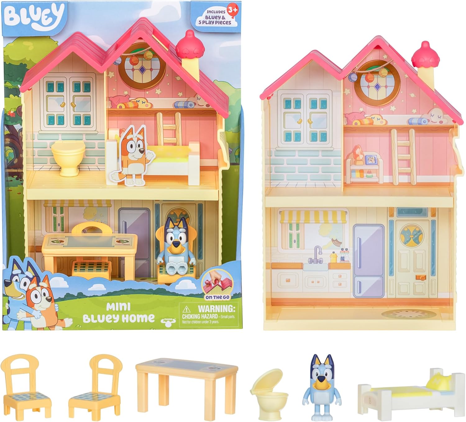 Bluey - Мини комплект за игра Blueys Family Home (17614) - Image 2