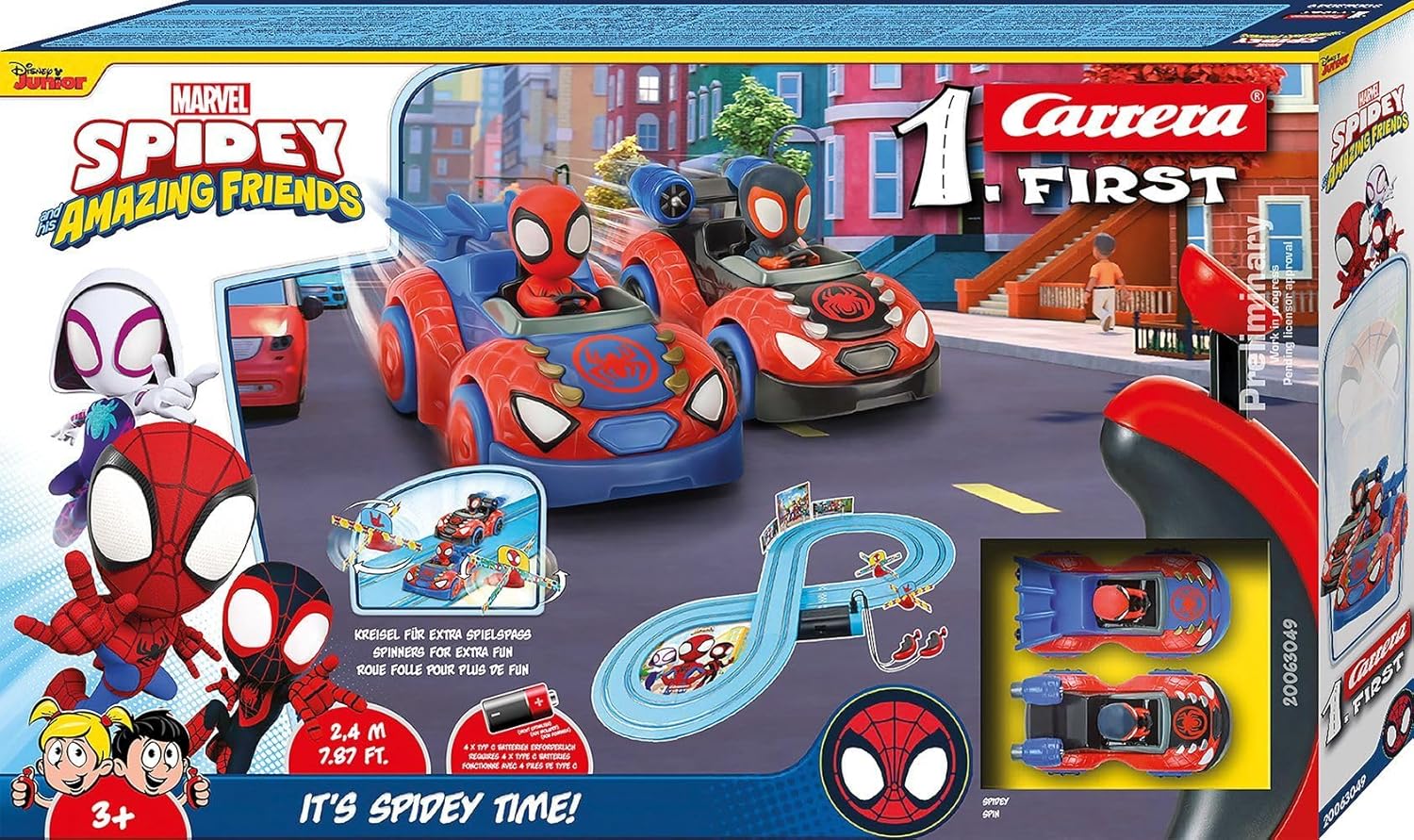 Carrera First Spidey Web Spinners Състезателна писта