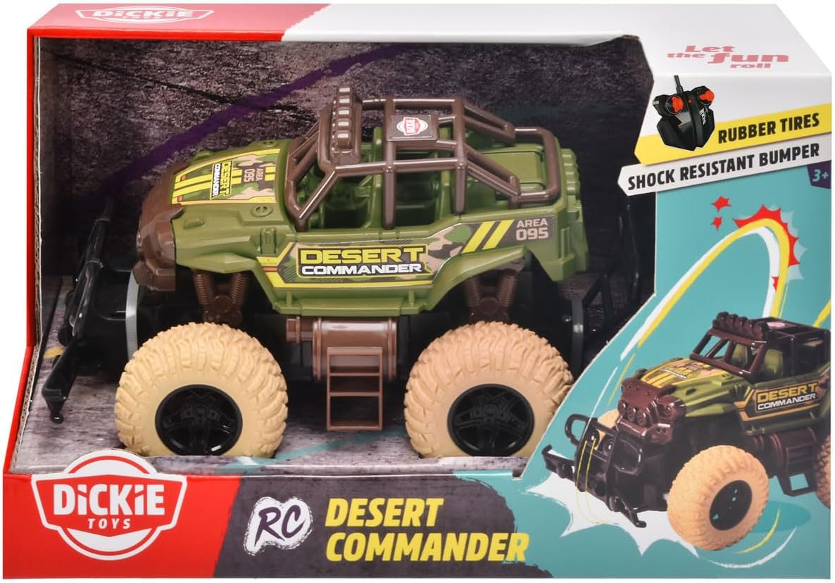 Dickie Toys - Desert Commander с дистанционно управление