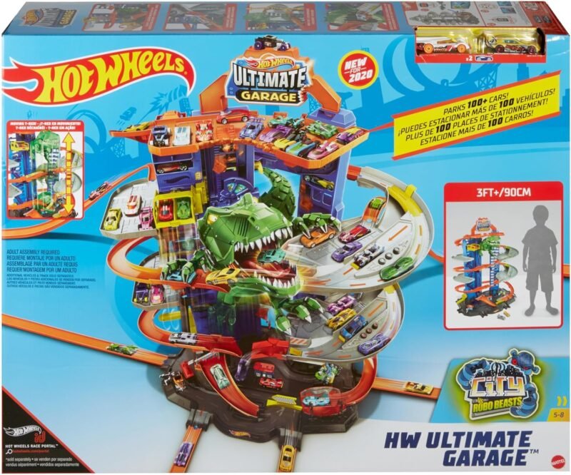 Hot Wheels GJL14 City Комплект за игра Robo T-Rex MegaCity
