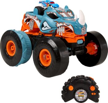 Hot Wheels Monster Trucks Convertible Rhinomite 1:12 Scale с дистанционно управление