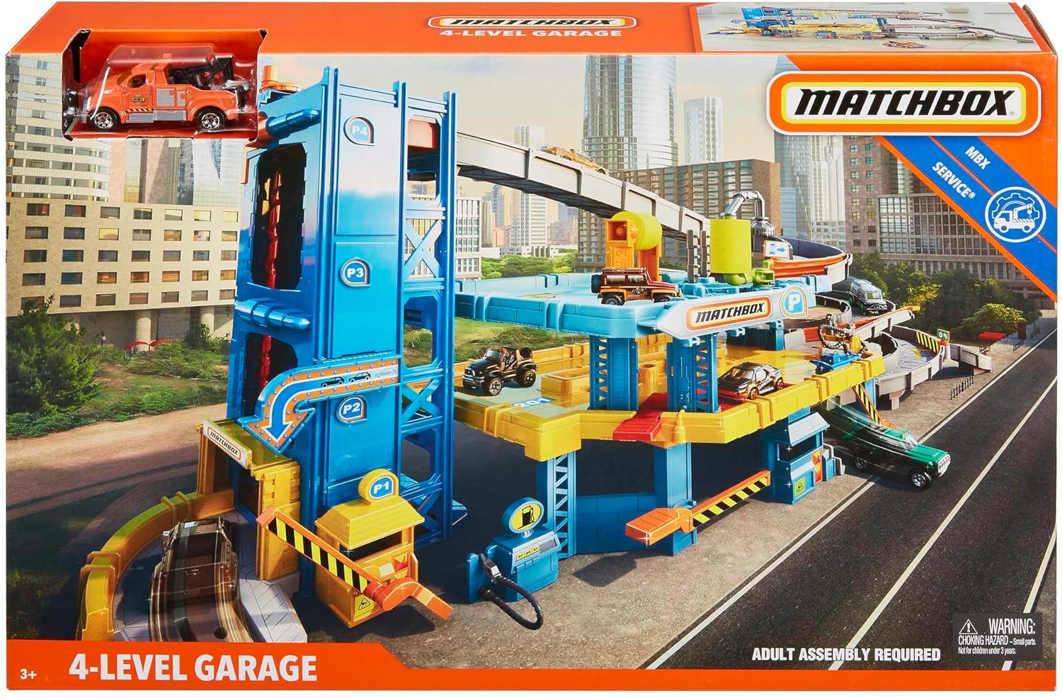Matchbox CJM67 Комплект за игра Автомобилен център