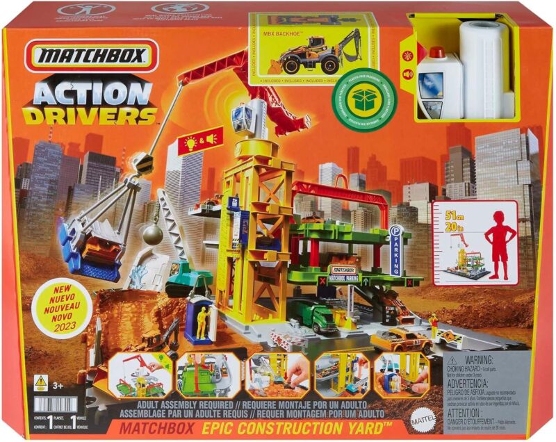 Matchbox HPD63 Комплект за игра Строителна площадка