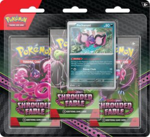 Pokémon TCG Карти – Scarlet & Violet Shrouded Fable 3-Pack Blisters
