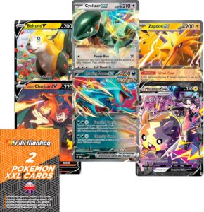 Pokémon TCG Карти – 2-Pack Giant GX VMAX Mega V Cards