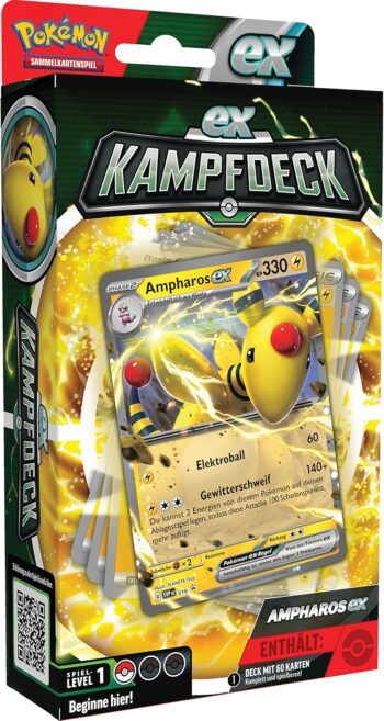 Pokémon TCG Карти – Тесте от 60 карти Ampharos-ex