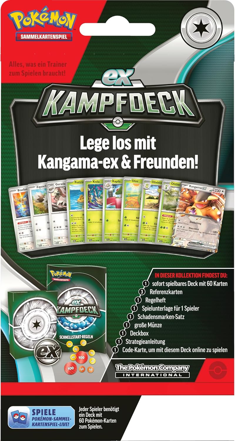 Pokémon TCG Карти – Тесте от 60 карти Kangama-ex - Image 2
