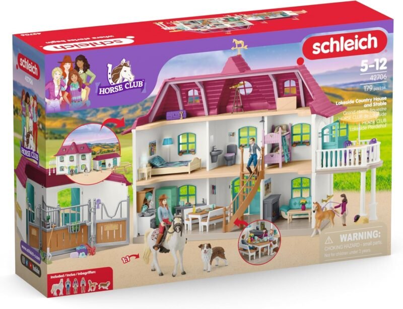 Schleich Horse Club Конна ферма край езерото (42706)