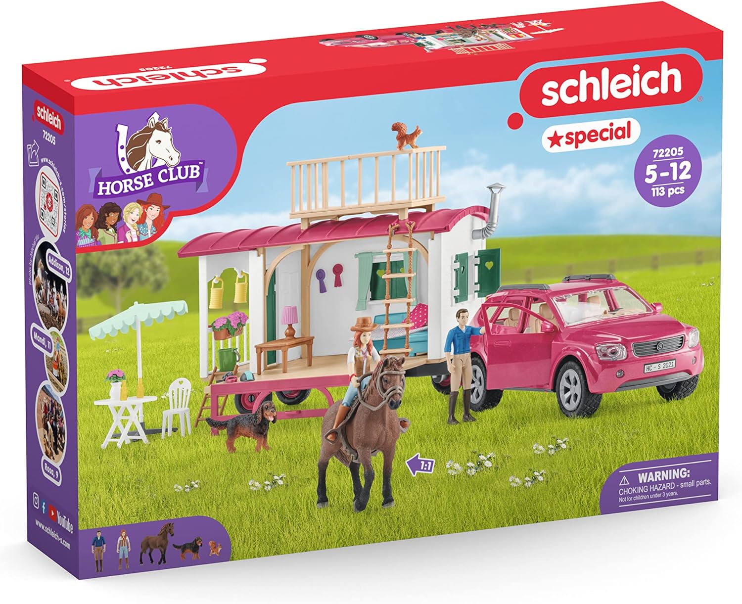 Schleich Horse Club Къмпинг с караваната (72205)