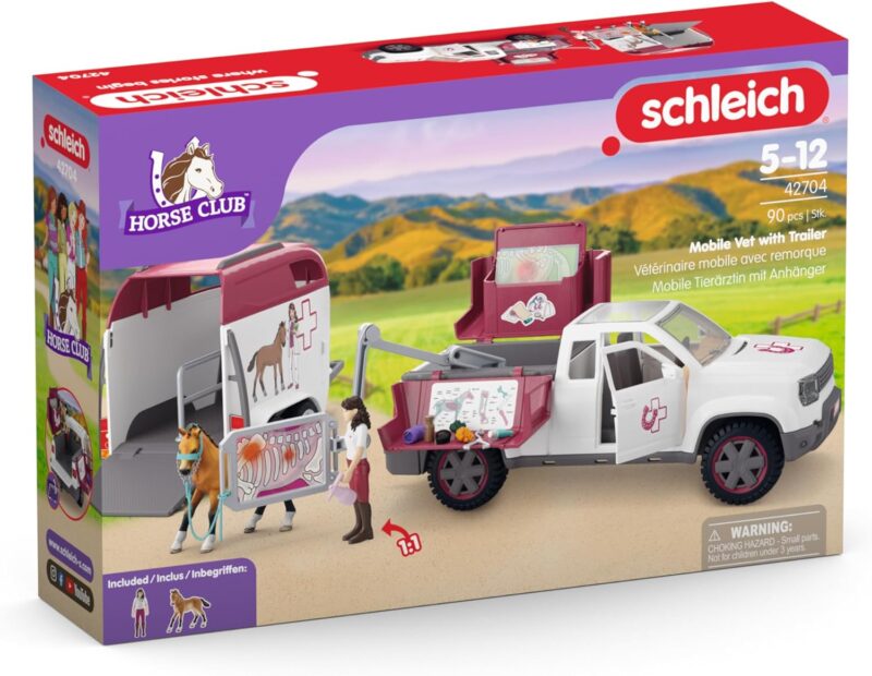 Schleich Horse Club Мобилен ветеринарен лекар (42704)