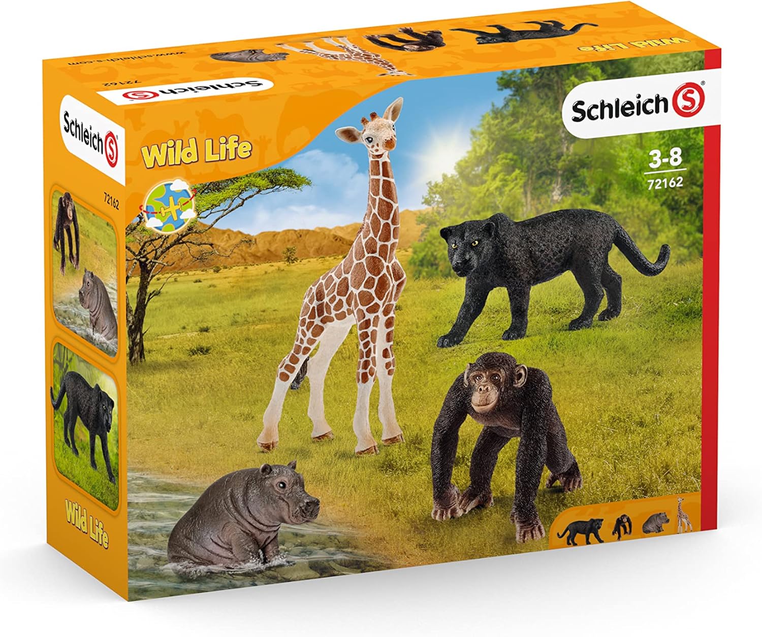 Schleich Wild Life Комплект африкански животни (72162)