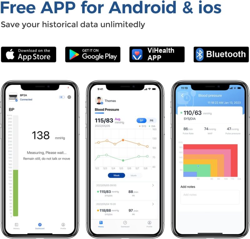Апарат за кръвно налягане CheckMe Wireless Automatic 2