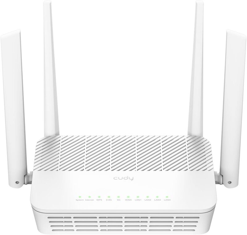 Безжичен рутер Cudy WR3000S Dual Band AX3000 Mesh WiFi 6