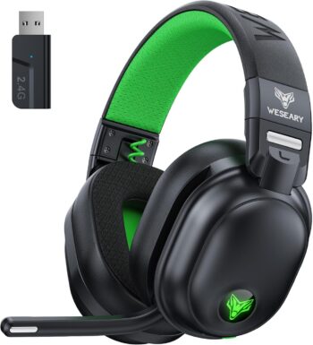 Безжични геймърски слушалки WESEARY WG3 Bluetooth Headset Black