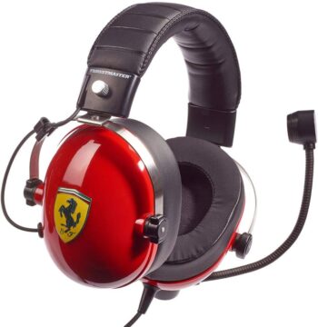 Геймърски слушалки Thrustmaster T.Racing Scuderia Ferrari Edition-DTS - Gaming Headset
